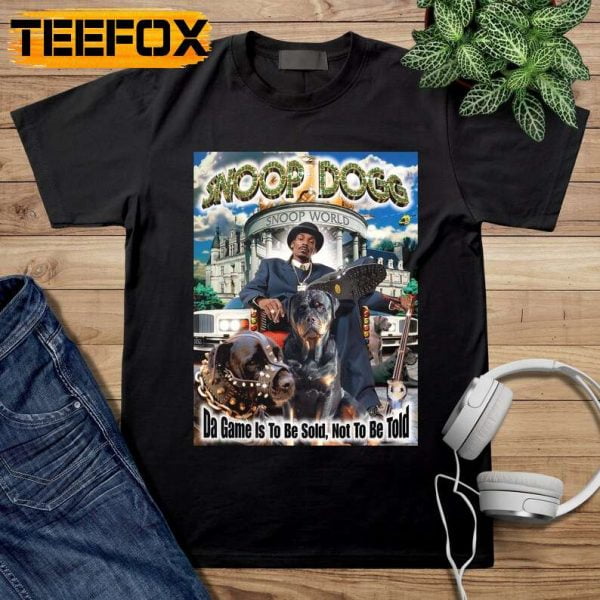 Snoop Dogg Original Bootleg Album Cover Rapper Unisex T Shirt