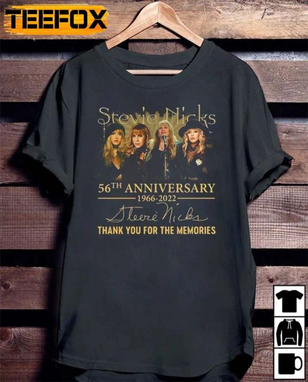 Stevie Nicks 56th Anniversary Signature Unisex T Shirt