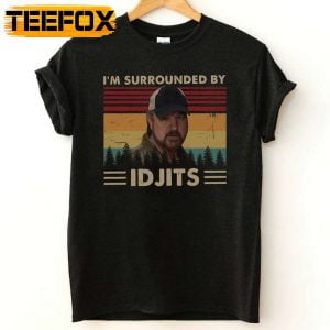 Supernatural I'm Surrounded By Idjits Vintage T Shirt