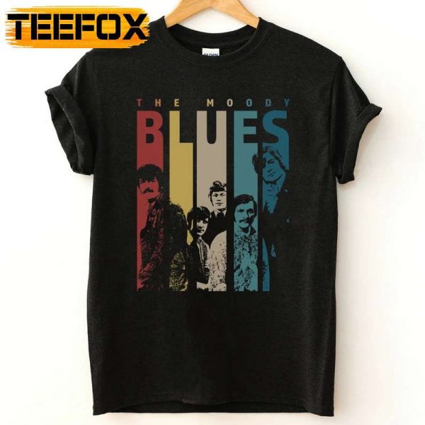 The Moody Blues Rock Band Retro Style T Shirt