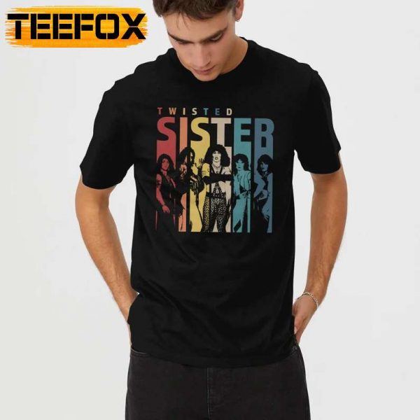 Twisted Sister Band Vintage Retro T Shirt