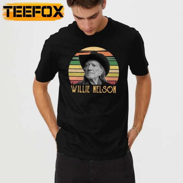 Willie Nelson Musician Retro Vintage T Shirt