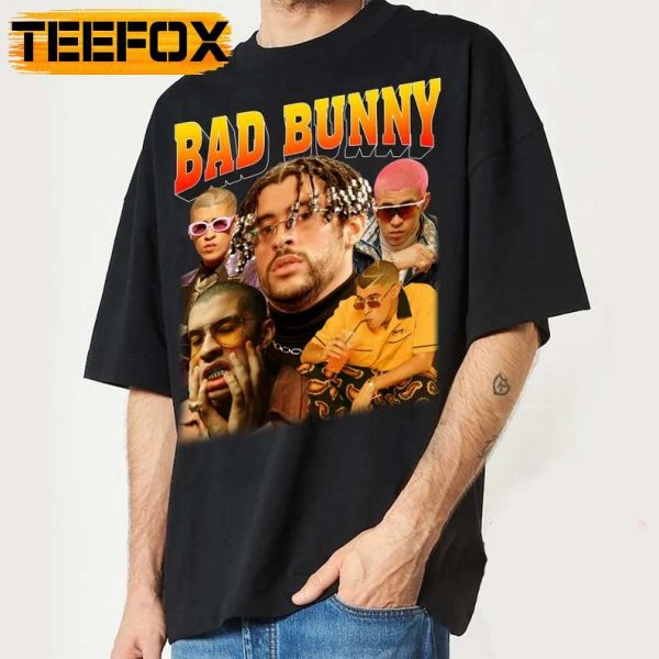 Bad Bunny T Shirt Rapper Rap Music Hip Hop