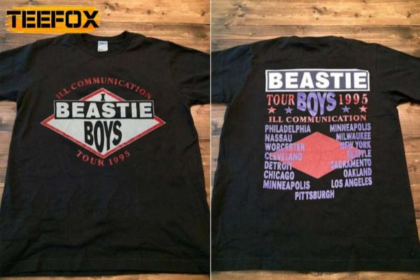 Beastie Boys Ill Communication Tour Vintage 1995 T Shirt
