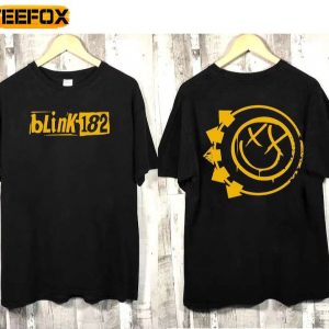 Blink 182 2003 Album Cover World Tour T Shirt