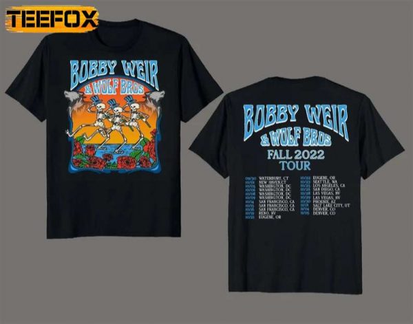 Bobby Weir Wolf Bros Fall 2022 Tour T Shirt
