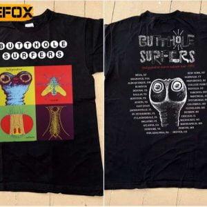 Butthole Surfers Rock Band Independent Worm Saloon Vintage 1993 T Shirt