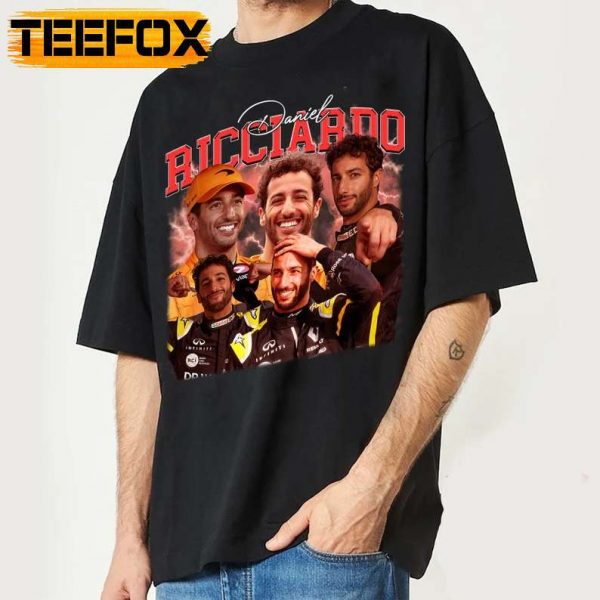Daniel Ricciardo T Shirt Vintage Style