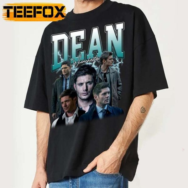 Dean Winchester Supernatural Movie Character T Shirt