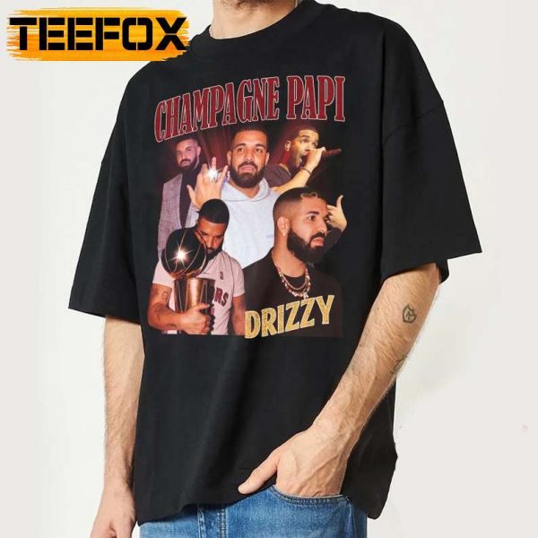 Drake Champagne Papi Rapper Hip Hop Music Vintage T Shirt