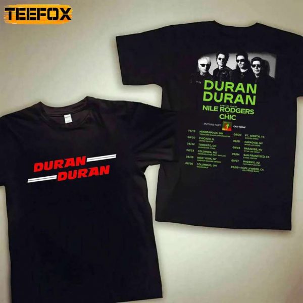 Duran Duran Awaited North American Headlining Tour 2022 T Shirt