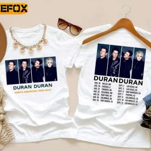 Duran Duran North American Tour Concert 2022 T Shirt