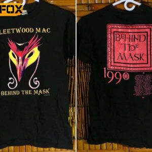 Fleetwood Mac 1990 Behind The Mask Tour Concert T Shirt