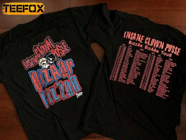 Insane Clown Posse Bizaar Bizzar 2001 Tour T Shirt