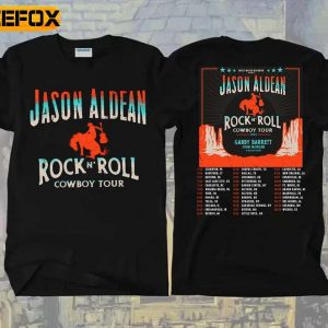 Jason Aldean Rock N Roll Cowboy Tour 2022 T Shirt