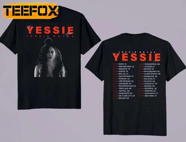 Jessie Reyez The Yessie Tour Concert 2022 T Shirt
