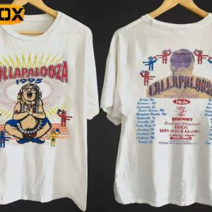 Lollapalooza Music Festival Vintage 1995 T Shirt
