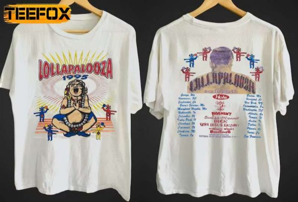 Lollapalooza Music Festival Vintage 1995 T Shirt