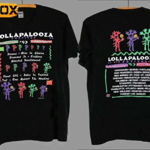 Lollapalooza Tour Concert Vintage 1993 T Shirt