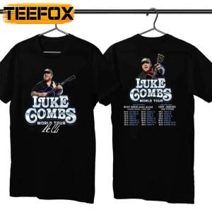 Luke Combs World Tour 2022 Music Singer T Shirt