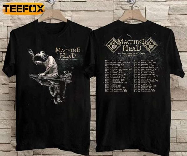 Machine Head Of Kingdom Of Crown American Tour 2022 T Shirt