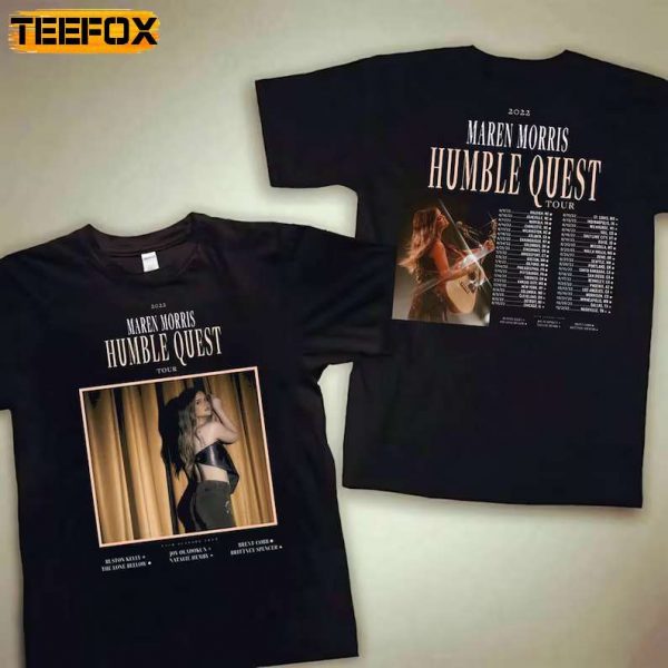 Maren Morris Humble Quest Tour 2022 T Shirt