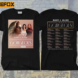 Mary J Blige Good Morning Gorgeous Fall Tour 2022 T Shirt