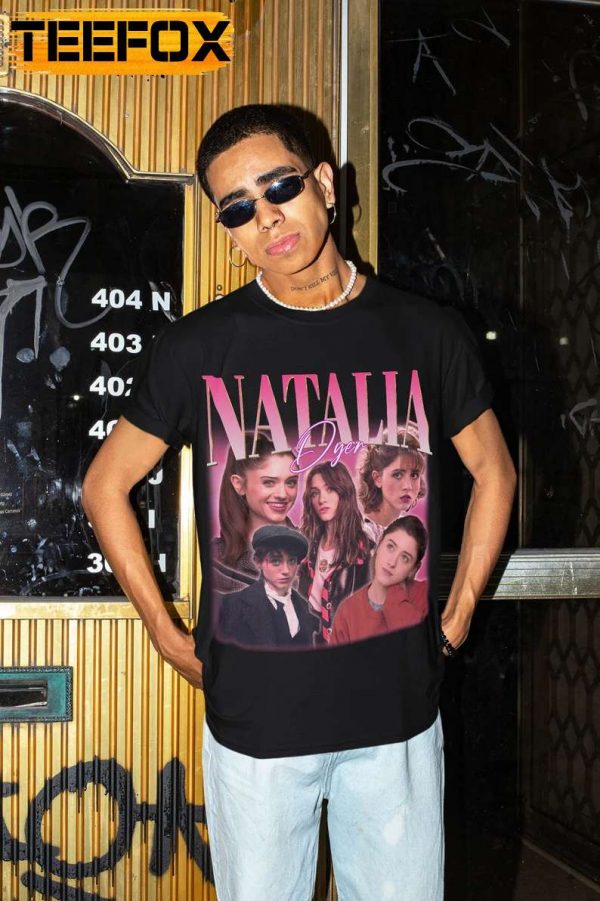 Natalia Dyer Movie Actress T Shirt