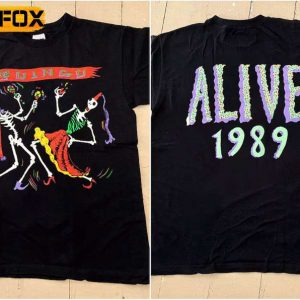 Oingo Boingo Alive 1989 Vintage T Shirt