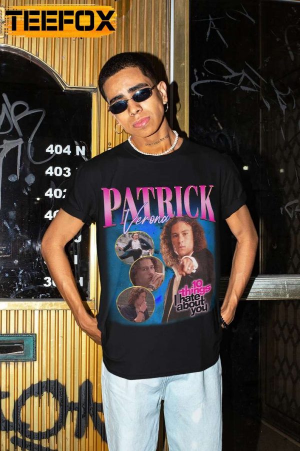 Patrick Verona 10 Things I Hate About You Actor T Shirt