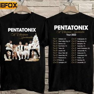 Pentatonix A Christmas Spectacular Tour 2022 Concert Music T Shirt