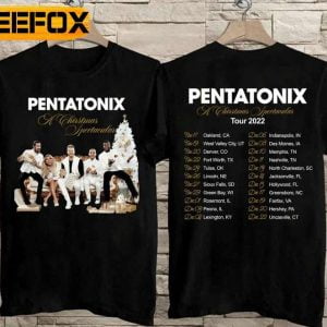 Pentatonix A Christmas Spectacular Tour 2022 Concert T Shirt