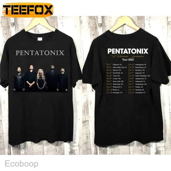 Pentatonix A Christmas Spectacular Tour 2022 T Shirt