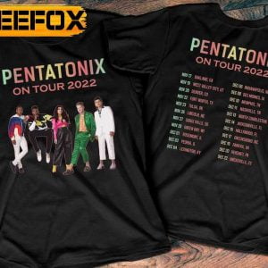 Pentatonix On Tour 2022 Pentatonix A Christmas Spectacular Concert T Shirt