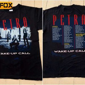 Petra Wake up Call 1993 1994 Album Tour Vintage T Shirt