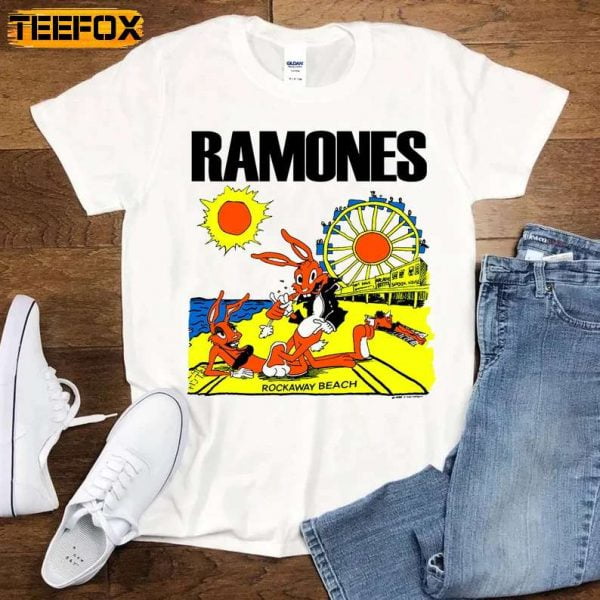 Ramones Rockaway Beach Vintage 1988 T Shirt