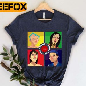 Red Hot Chili Peppers Rock Band Faces T Shirt