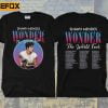 Shawn Mendes Wonder The World Tour 2022 Concert Music T-Shirt