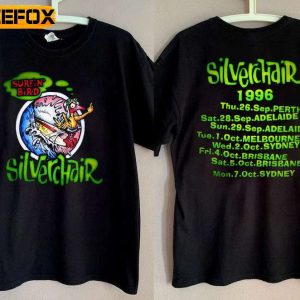 Silverchair Tour Surfin Bird 1996 World Tour T Shirt