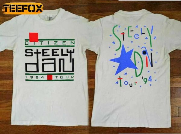 Steelly Dan Citizen 1994 Tour Concert T Shirt