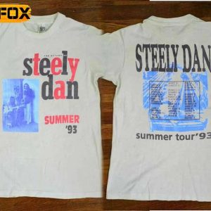 Steely Dan Summer Tour Vintage 1993 T Shirt