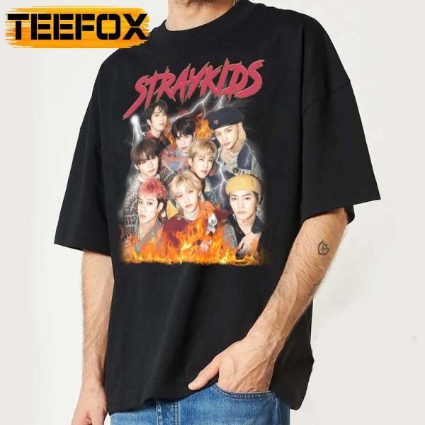 Stray Kids Band Members Music Kpop T Shirt