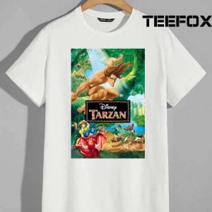 Tarzan Disney Cartoon Poster T Shirt