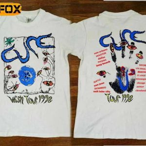 The Cure Wish Tour Vintage 1992 T Shirt