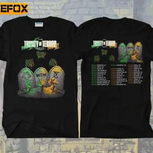 The Trinity Of Terror Tour Concert 2022 Music Lover T Shirt