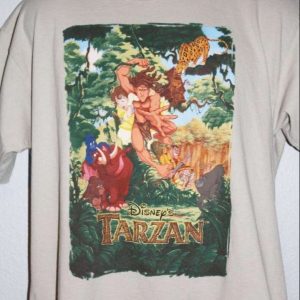 Walt Disney Tarzan Movie Cartoon T Shirt