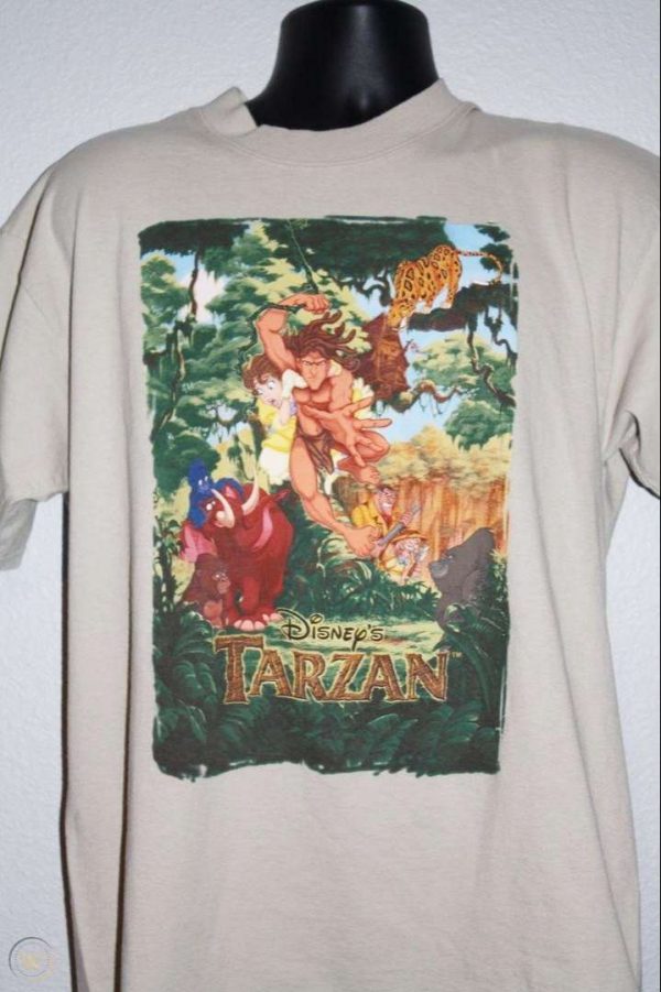 Walt Disney Tarzan Movie Cartoon T Shirt