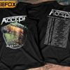 Accept Band Too Mean Too Die Tour 2023 Concert T Shirt