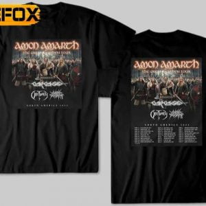 Amon Amarth The Great Heathen North America 2022 Tour T Shirt