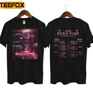 BlackPink Born Pink World Tour 2022 2023 T Shirt